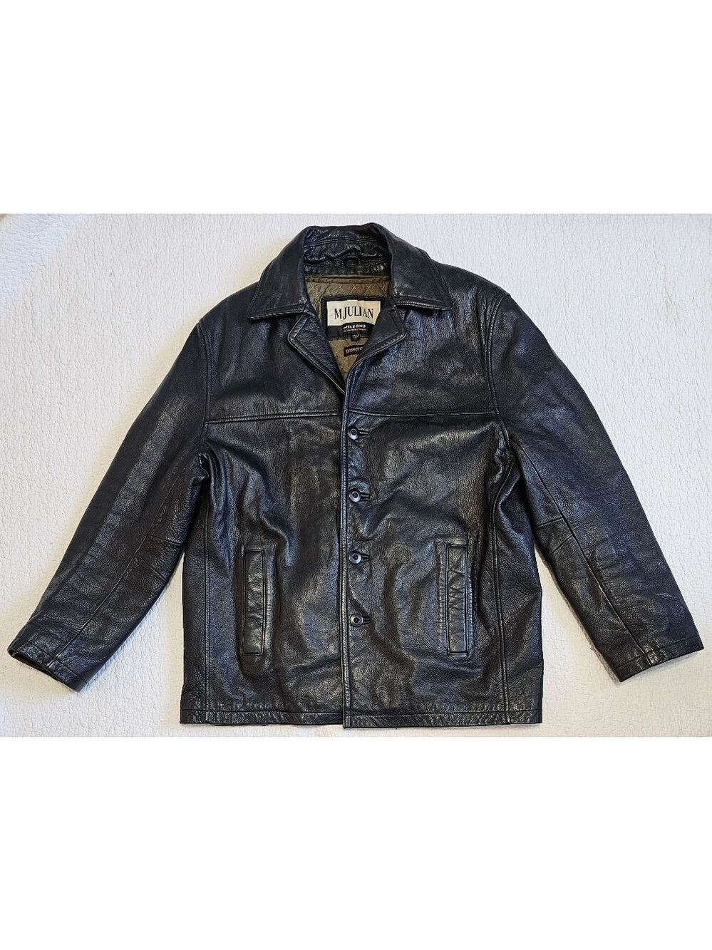Wilson's M.Julian Leather Coat With Removable Thinsulate Liner